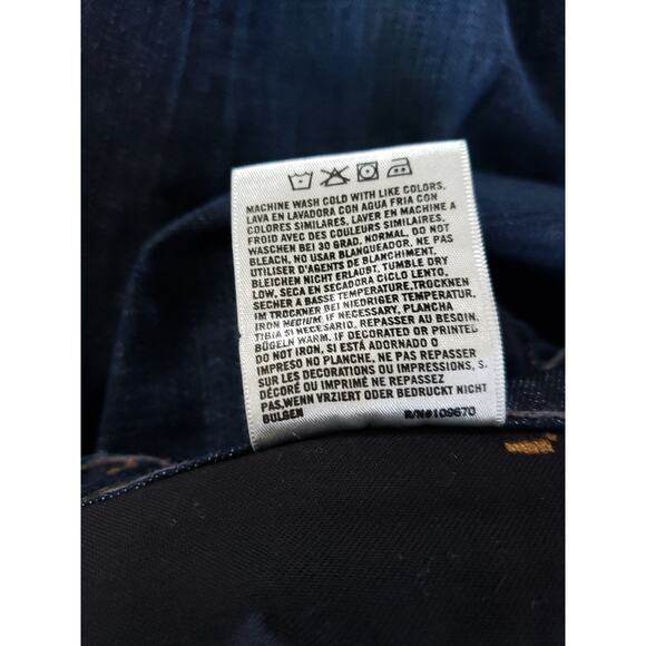 Citizens of Humanity Dani Cropped Straight Leg Denim Jeans 26 - Picture 11 of 11